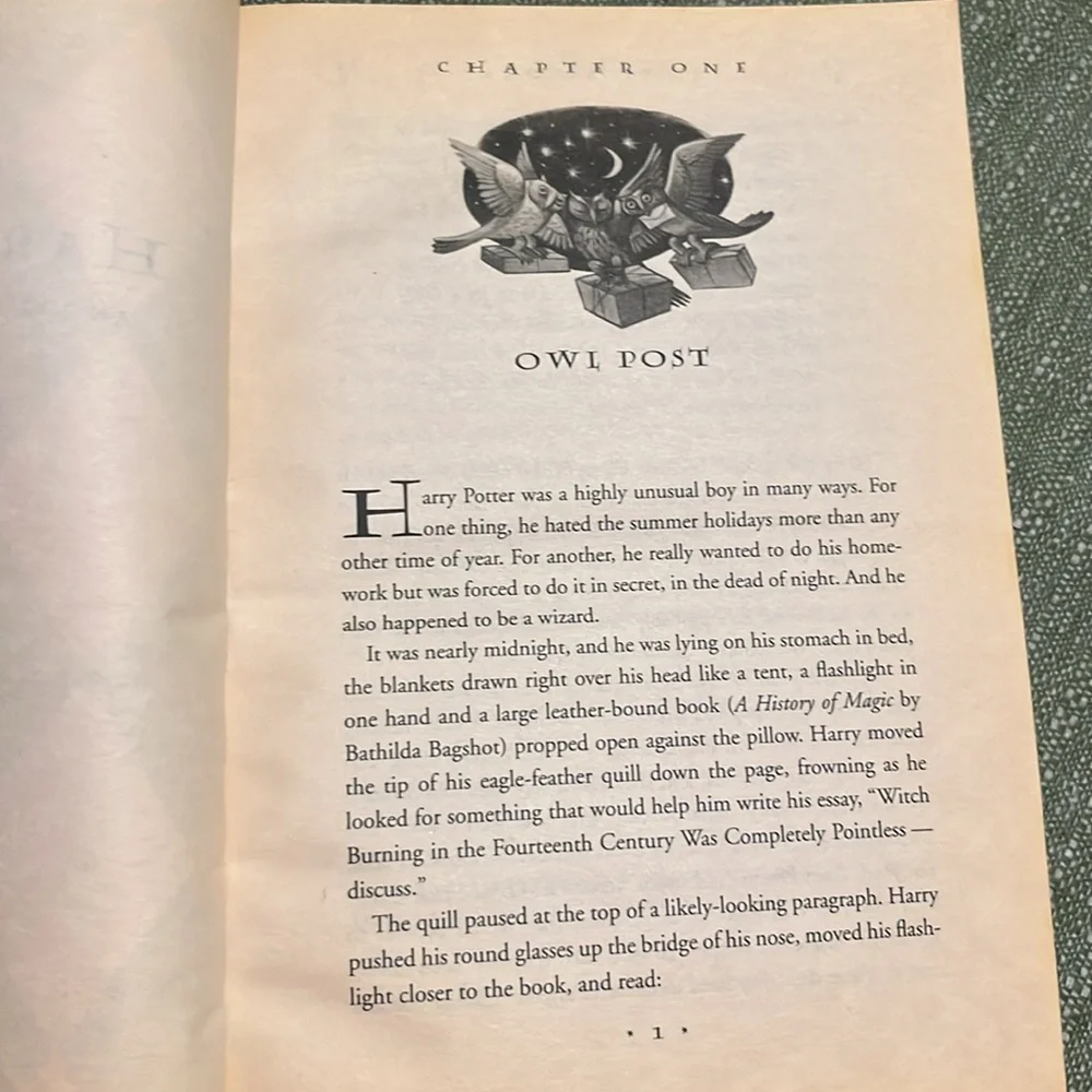 Harry Potter and the Prisoner of Azkaban Paperback Book #3 by J. K. Rowling EUC